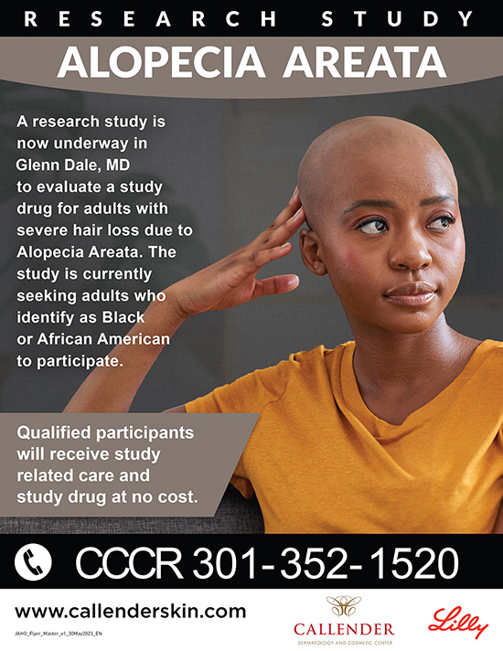 Clinical Research for Dermatology Glenn Dale MD Dr. Valerie Callender